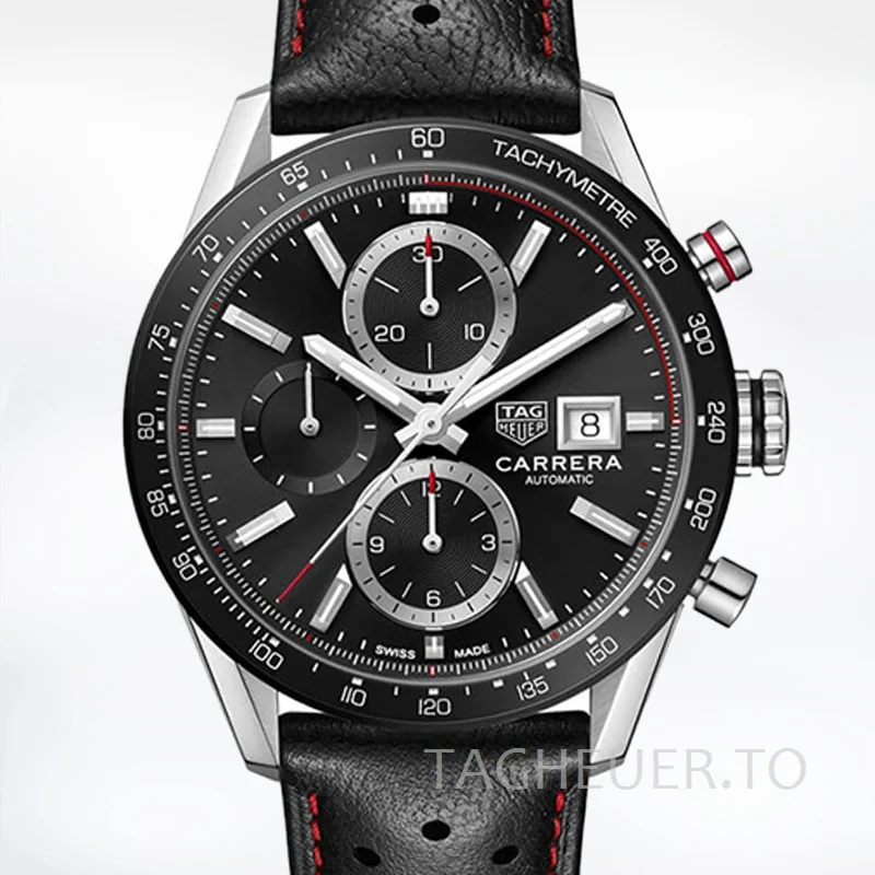 Tag Heuer Carrera Men 43mm CBM2110.FC6454 Silver-tone