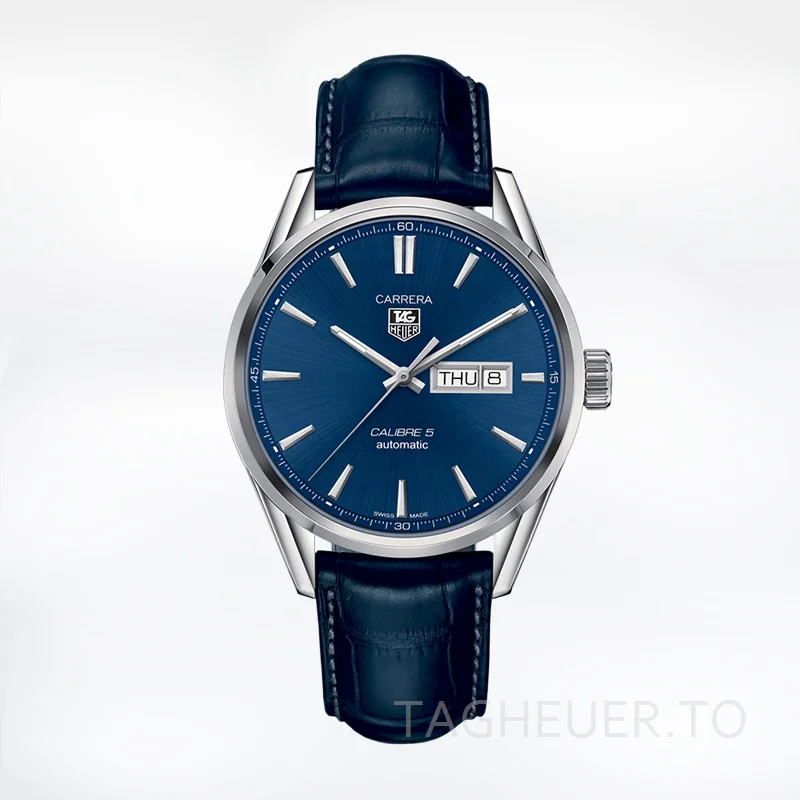 Tag Heuer Carrera 43mm WAR201E.FC6292 Men's Blue-tone Automatic