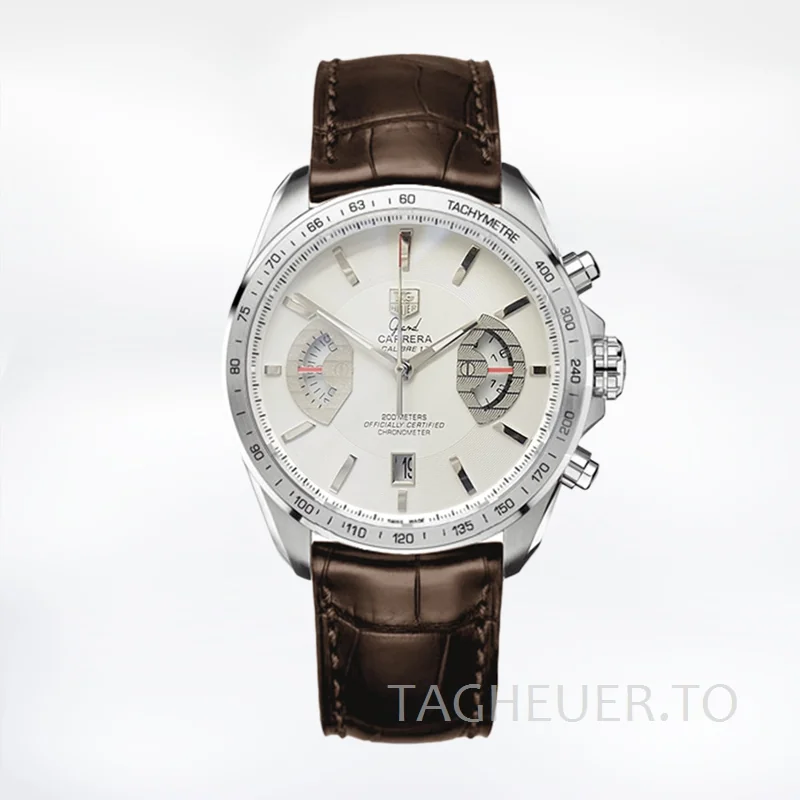 Tag Heuer Grand Carrera CAV511B.FC6231 Men 43mm Quartz Stainless Steel