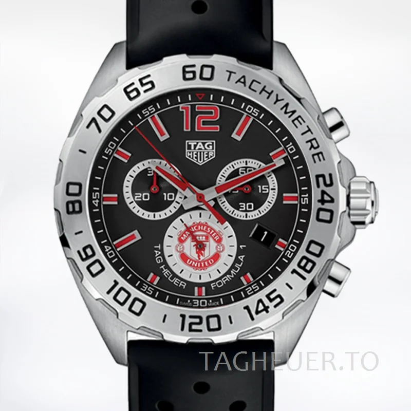 Tag Heuer Formula 1 43mm Men CAZ101M-001 Black Dial Quartz
