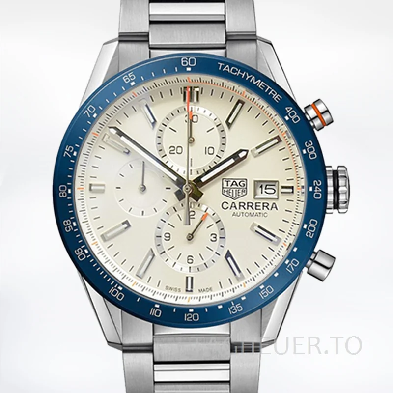 Tag Heuer Carrera Men 43mm CBM2110-002 Stainless Steel Quartz