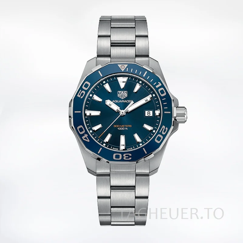Tag Heuer Aquaracer WAY111C.BA0928 Men 43mm Silver-tone