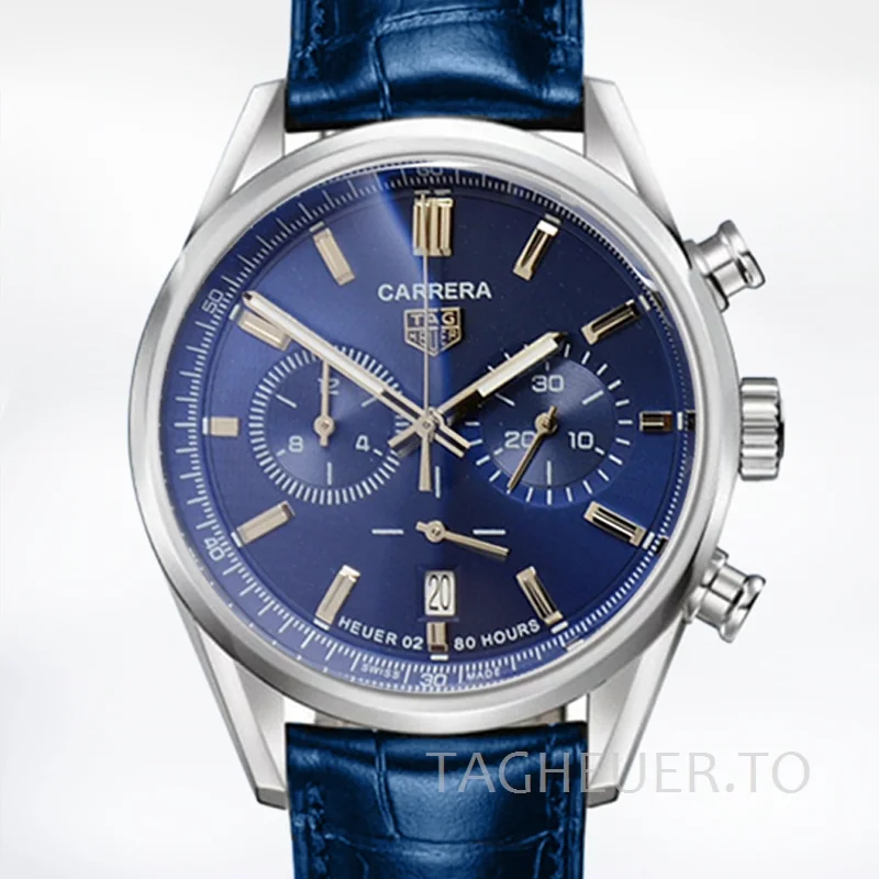 Tag Heuer Carrera Men CBN2011.BA0642-001 43mm Silver-tone
