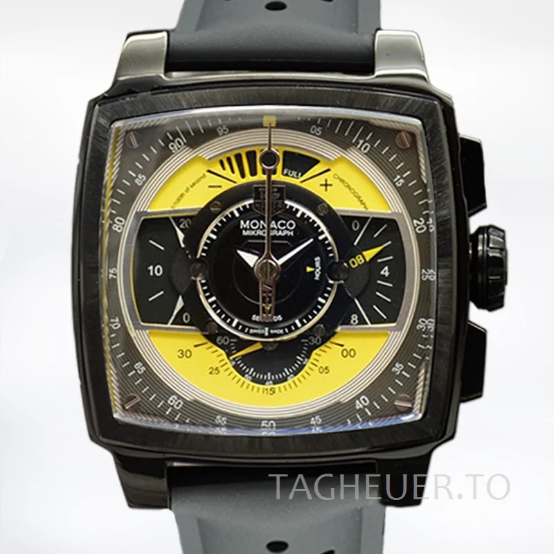Tag Heuer Monaco MonacoBKAR-005 Men 43mm Stainless Steel Quartz