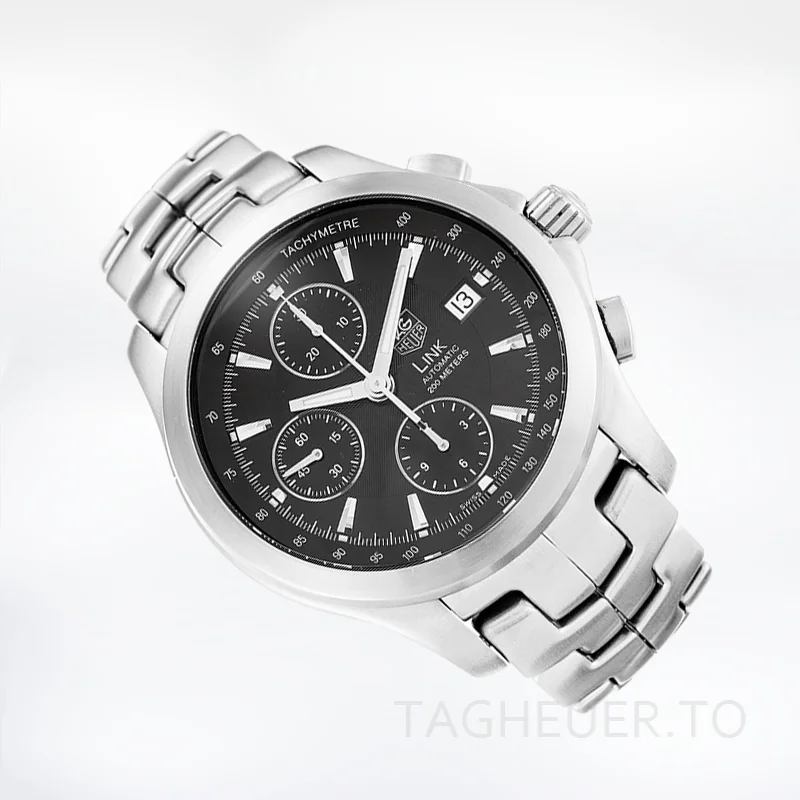 Tag Heuer Link CJF2110.BA0594 43mm Men's Automatic Black Dial