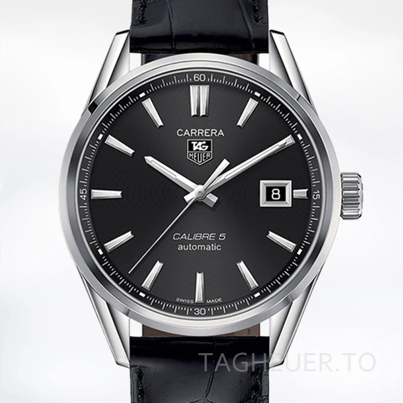 Tag Heuer Carrera WAR211A.FC6180 43mm Men's Watch Black-tone