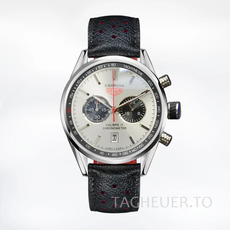 Tag Heuer Carrera 43mm Men CV2119.FC6310 Silver-tone