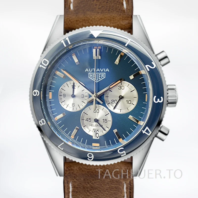 Tag Heuer Autavia 43mm Men CBE2110-001 Ceramics Bezel