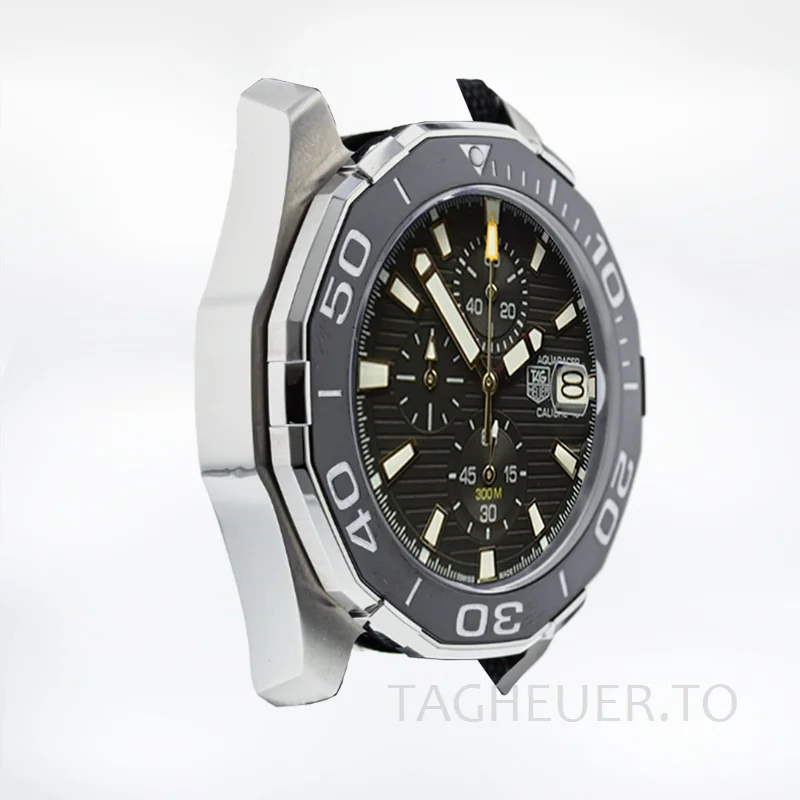Tag Heuer Aquaracer 43mm Men CAY211A.FC6361-001 Stainless Steel Black Dial