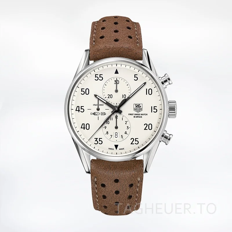 Tag Heuer Carrera 43mm CAR2015.FC6321 Men's Quartz