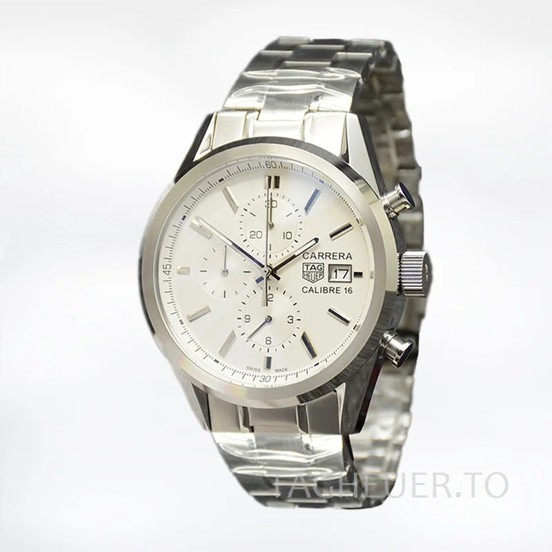 Tag Heuer Carrera Men 43mm CBK2112-001 Quartz