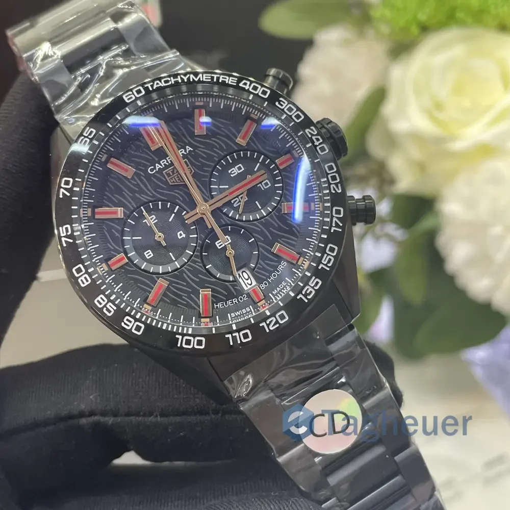 Best Swiss TAG Heuer Carrera CBN2A1L.FC6521 Replica Watch with Heuer 02 Movement