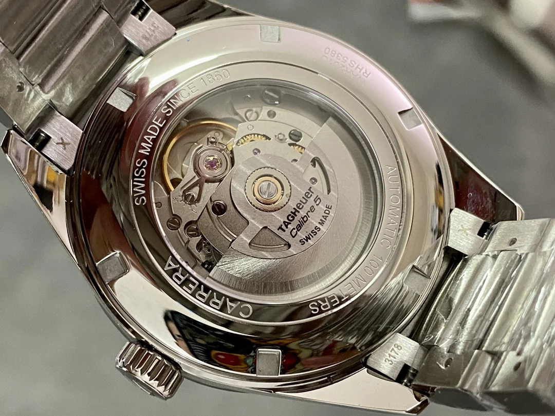 TAG Heuer Carrera WAR211A.BA0782 Replica Men’s Watch 41mm Black Dial Swiss Quartz Movement Super Clone with 100m Water Resistance and 1-Year Warranty