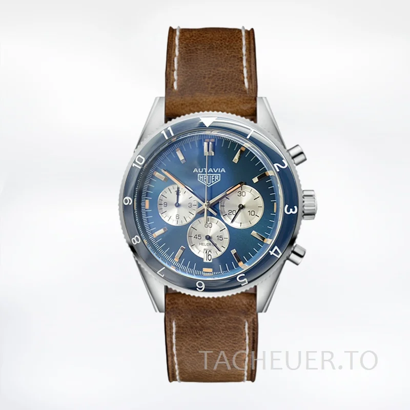 Tag Heuer Autavia 43mm Men CBE2110-001 Ceramics Bezel
