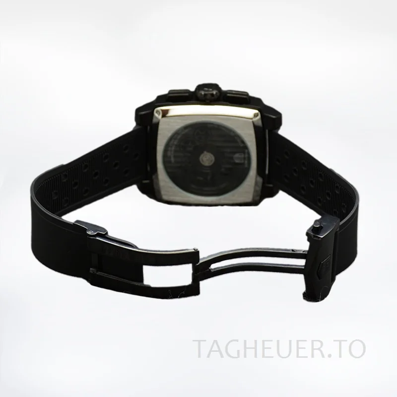 Tag Heuer Monaco Men 43mm MonacoBKAR-002 Quartz