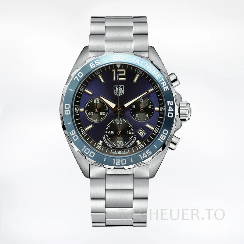 Tag Heuer Formula 1 Men 43mm CAZ1011-002 Silver-tone