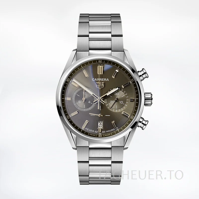 Tag Heuer Carrera CBN2012.FC6483-002 43mm Men Quartz Stainless Steel