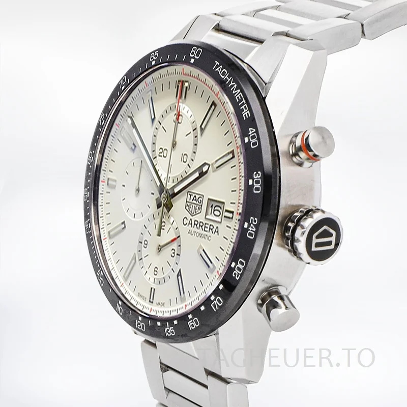 Tag Heuer Carrera Men CBM2110-001 43mm Silver-tone