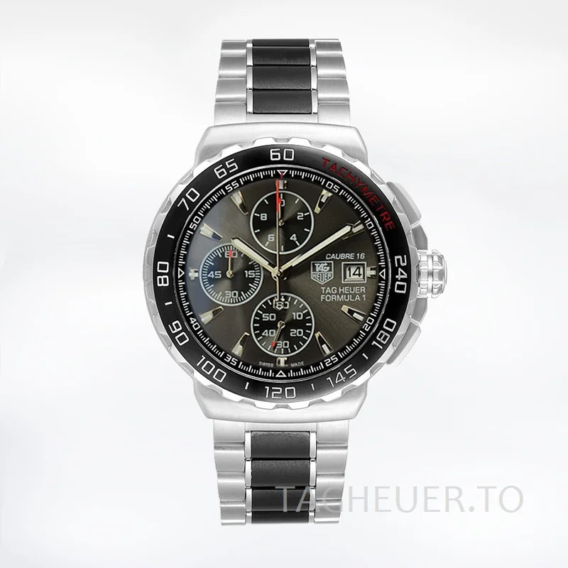 Tag Heuer Formula 1 CAU2011.BA0873 Men 43mm Black Dial