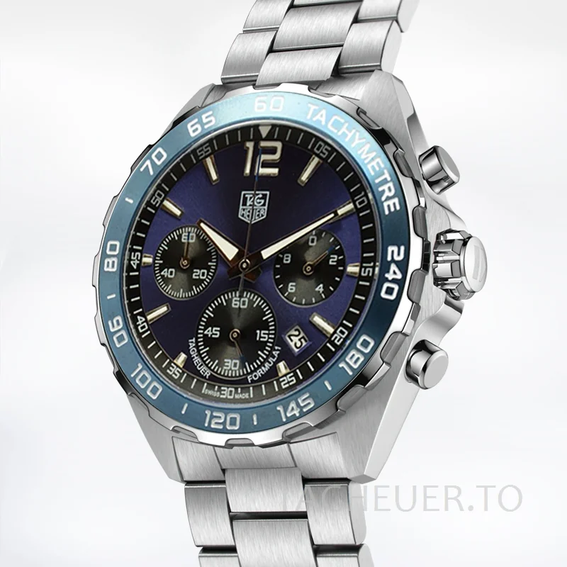 Tag Heuer Formula 1 Men 43mm CAZ1011-002 Silver-tone