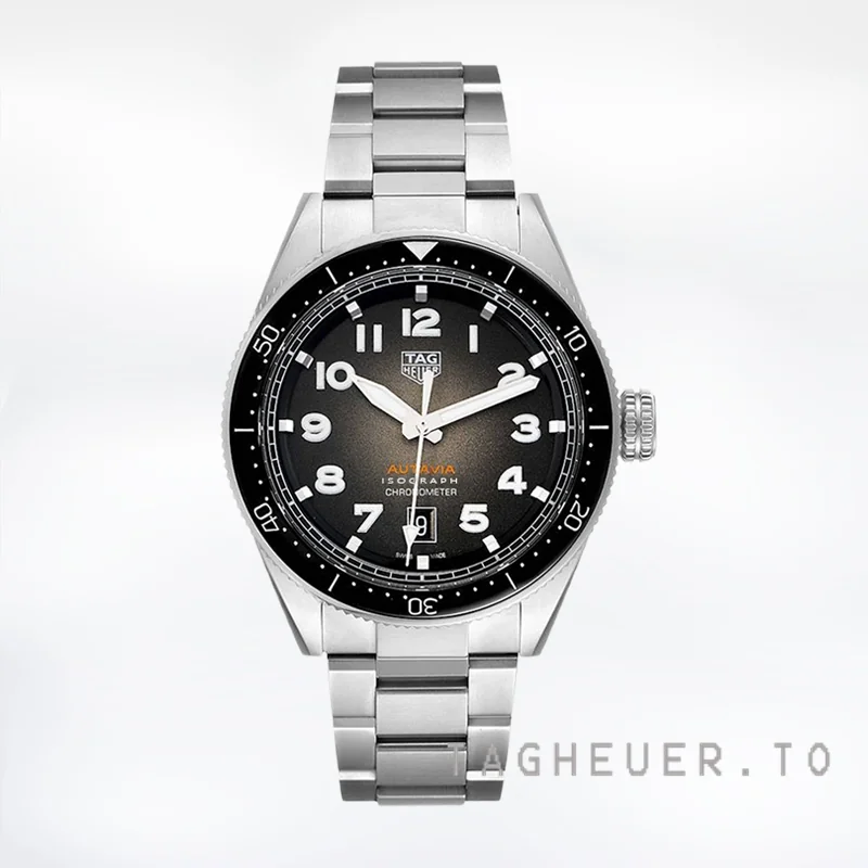 Tag Heuer Autavia WBE5114.EB0173 44mm Men's Silver-tone Automatic